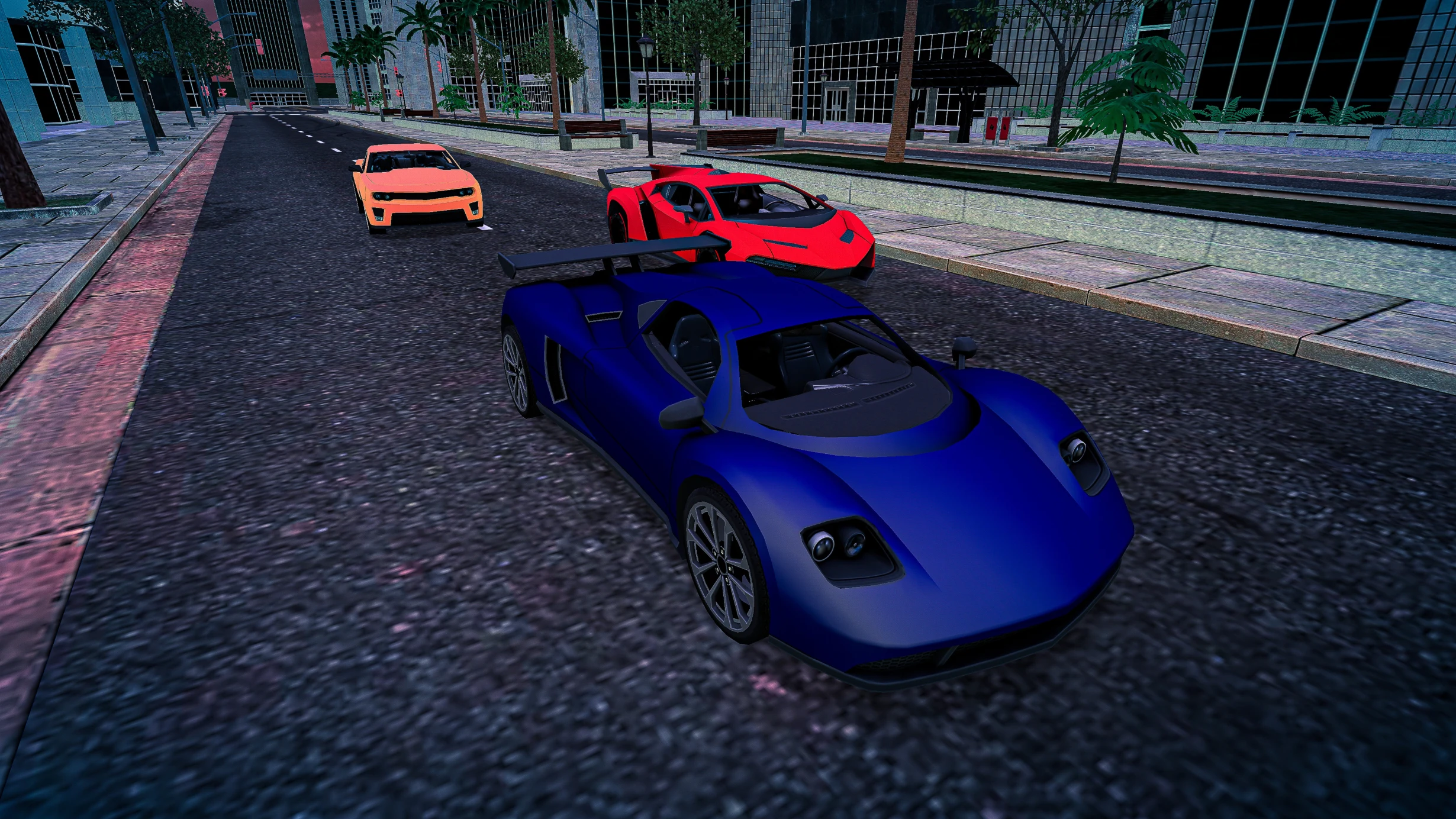 Vltra Speed - 3D Car Racing screenshot
