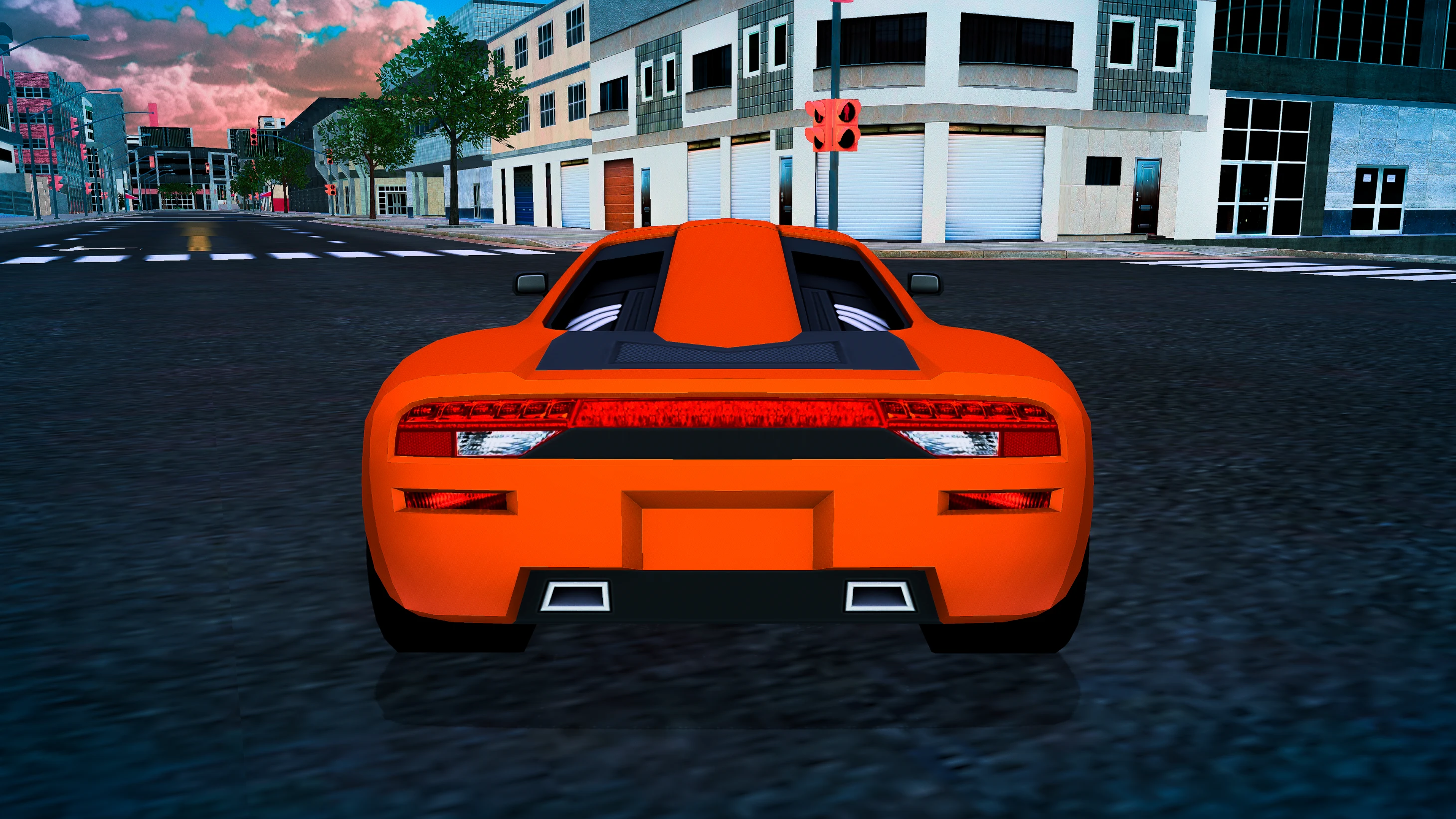 Vltra Speed - 3D Car Racing screenshot